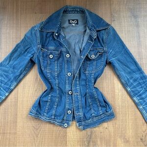 D&G Women's Blue Denim Jacket
